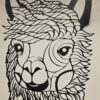 Schattenbild # "Alpaka 01" – Bild 2