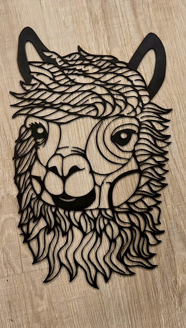Schattenbild # "Alpaka 01"